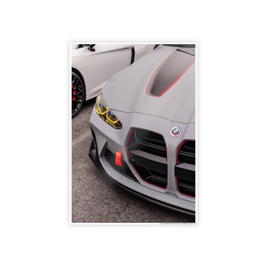 BMW M4 CS Poster